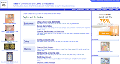 Desktop Screenshot of collect.ceylanka.net